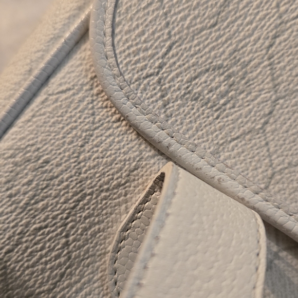 Christian Dior Vintage White Honeycomb Hand bag - Picture 15 of 17